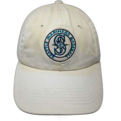 American Needle Seattle Mariners MLB Baseball Cap Beige One Size Slideback Hat