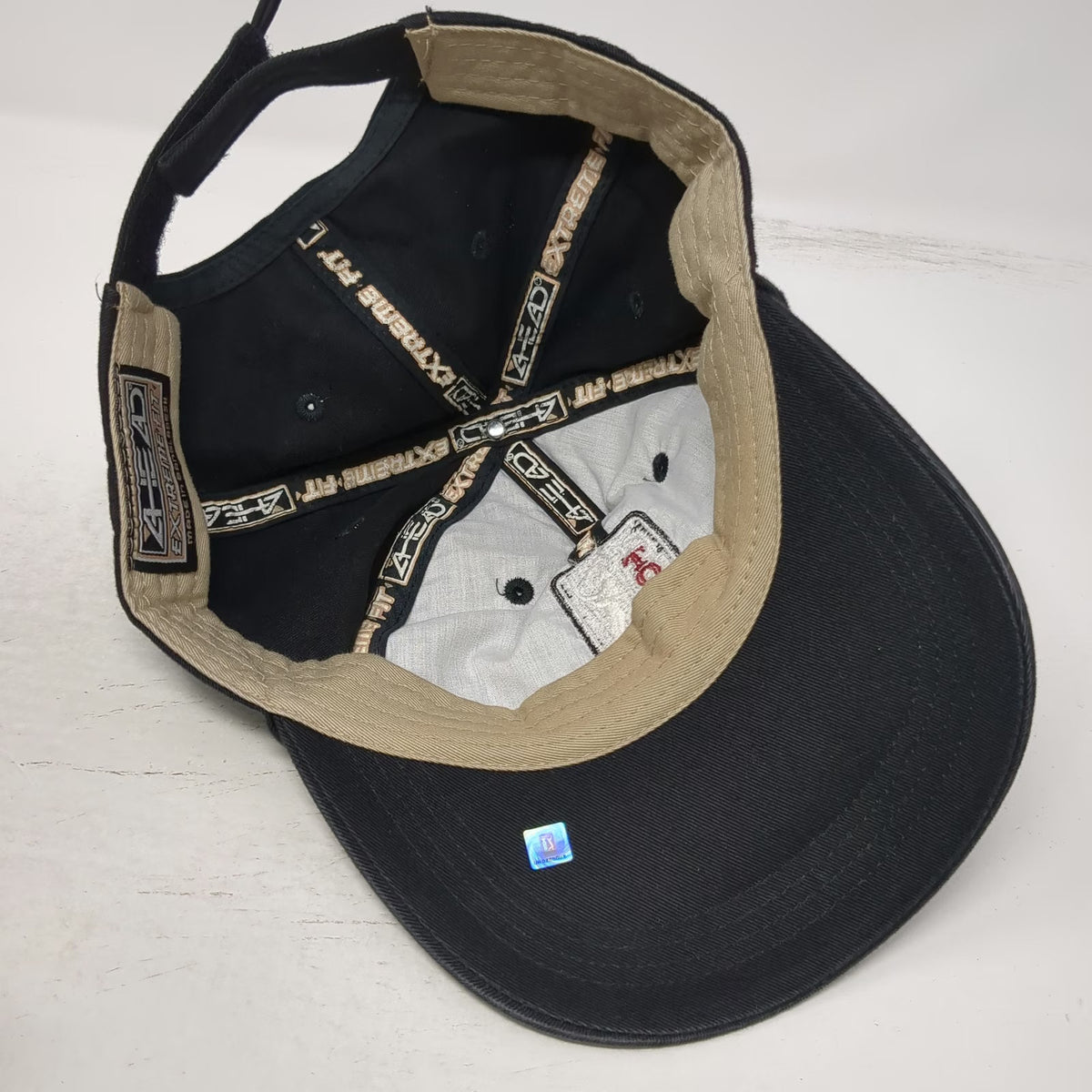 Ahead PGA Tour Baseball Cap Black One Size Golf Hat US Flag Strapback Extreme