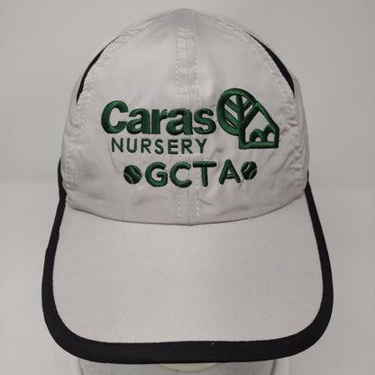 Caras Nursery GCTA Strapback Hat Gray OSFM Adjustable Embroidered