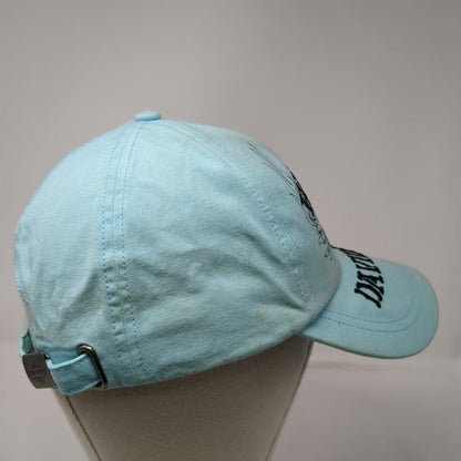 Harley-Davidson Blue Baseball Cap One Size Wings Embroidery Brim Slideback Hat