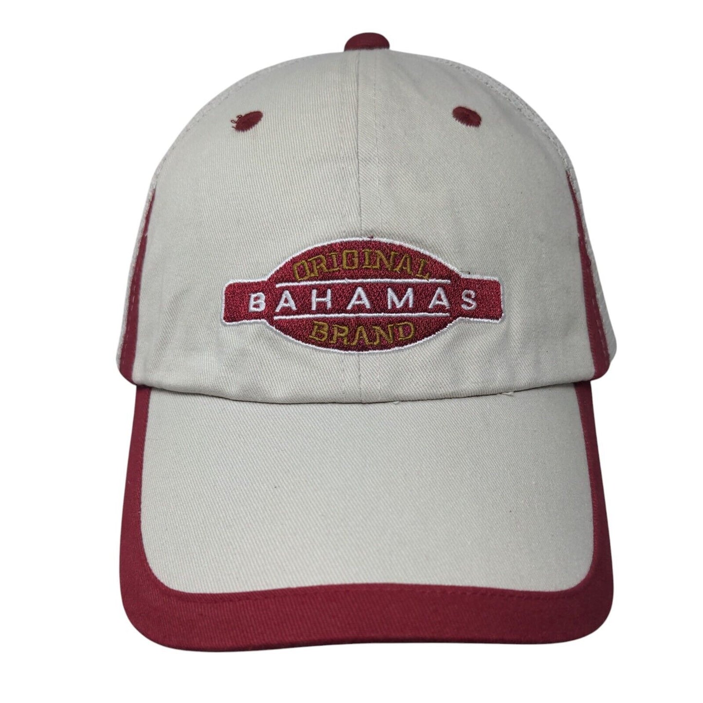 Original Brand Bahamas Slideback Trucker Hat Tan One Size Adjustable Mesh Back