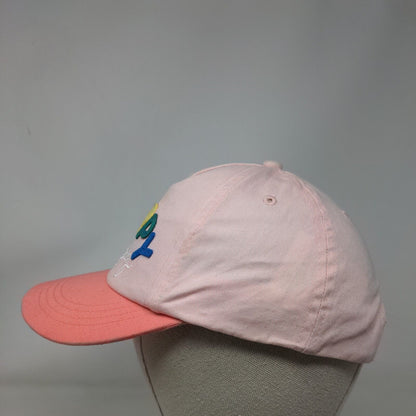 Happy Everyday Kids Strapback Hat Pink 4-8 Years Adjustable Embroidered H&M