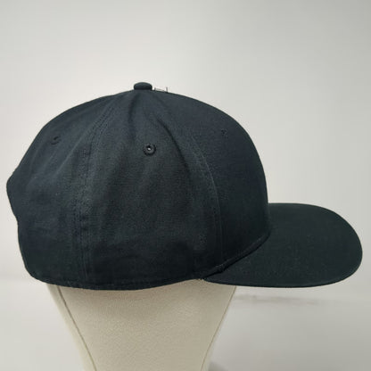 Can-Am Snapback Black One Size Rubber Patch Flat Brim BRP Off-Road ATV Hat