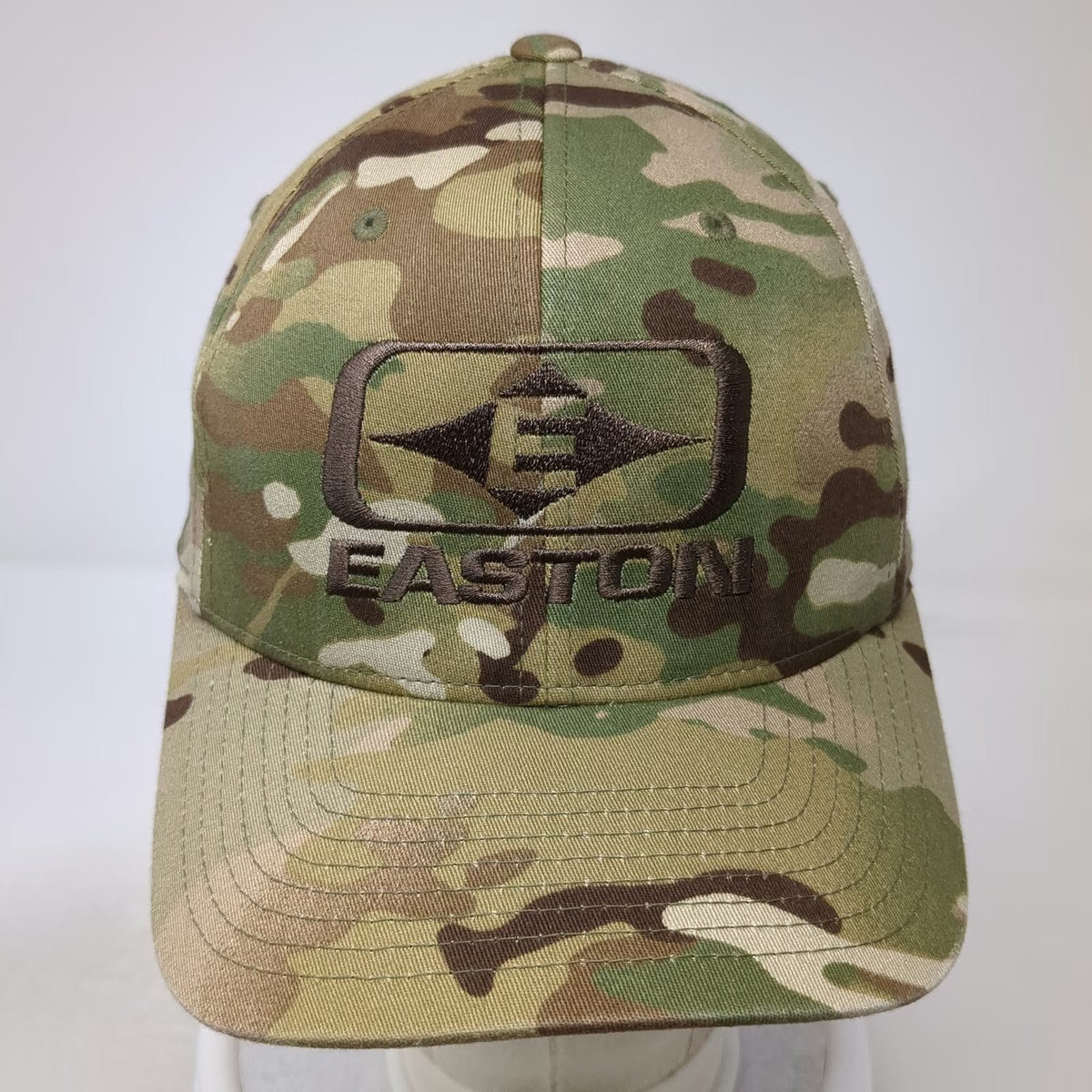 Easton Baseball Cap Green XL Multicam Embroidered Logo Fitted Flexfit Hat