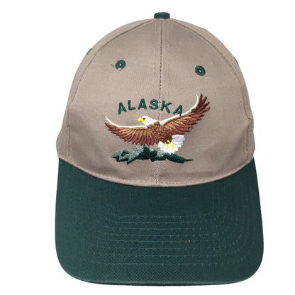 Alaska Bald Eagle Snapback Hat Multi One Size Embroidered Colorblock