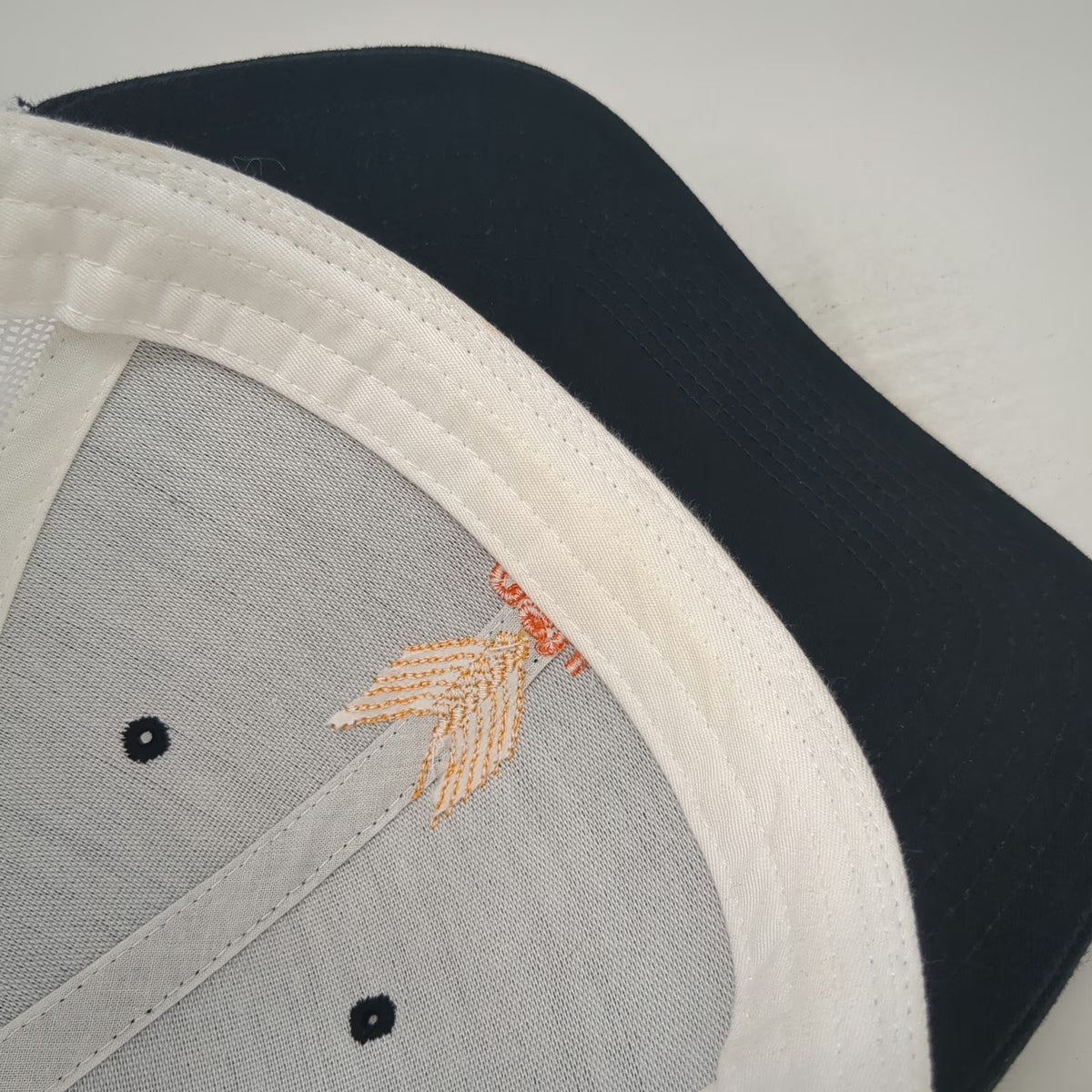 Richardson Trucker Hat Black One Size OSU Wheat Mesh Snapback Agriculture Hat