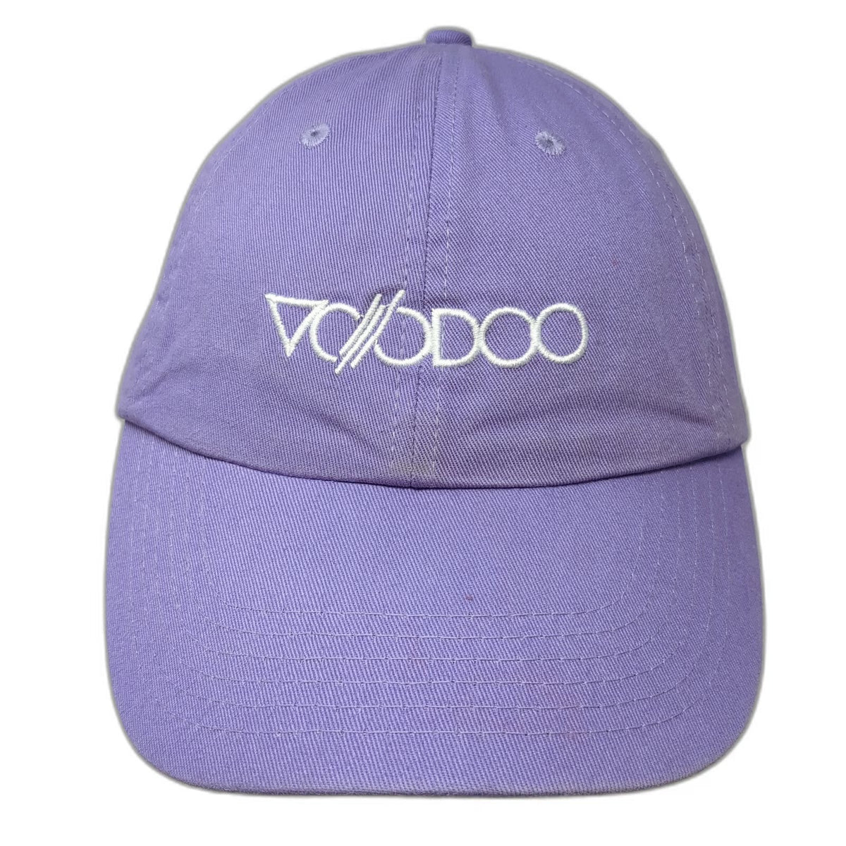 Purple Baseball Cap One Size Voodoo Logo Embroidered Adjustable Slideback Hat