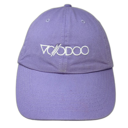 Purple Baseball Cap One Size Voodoo Logo Embroidered Adjustable Slideback Hat