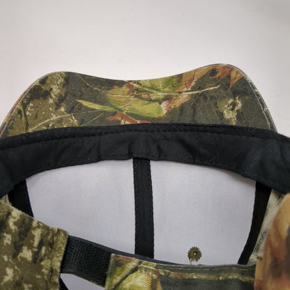 Outdoor Cap Strapback Hat Camo One Size Adjustable Mossy Oak 6 Panel
