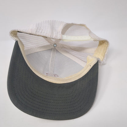 Letter S Snapback Trucker Hat Gray OS Adjustable Mesh Back Pacific Headwear