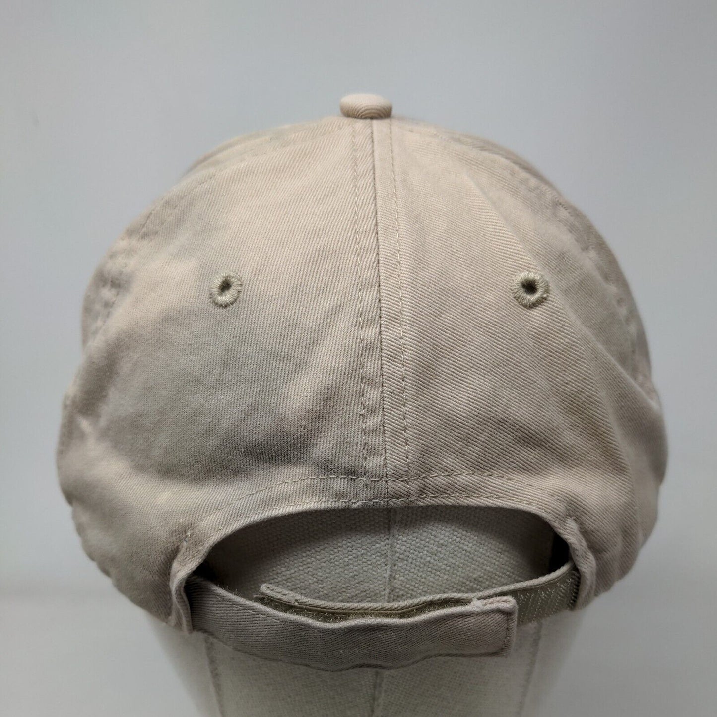 Swat Exterminating Co. Strapback Hat Tan One Size Classic Cut Ultra Club