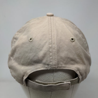 Swat Exterminating Co. Strapback Hat Tan One Size Classic Cut Ultra Club