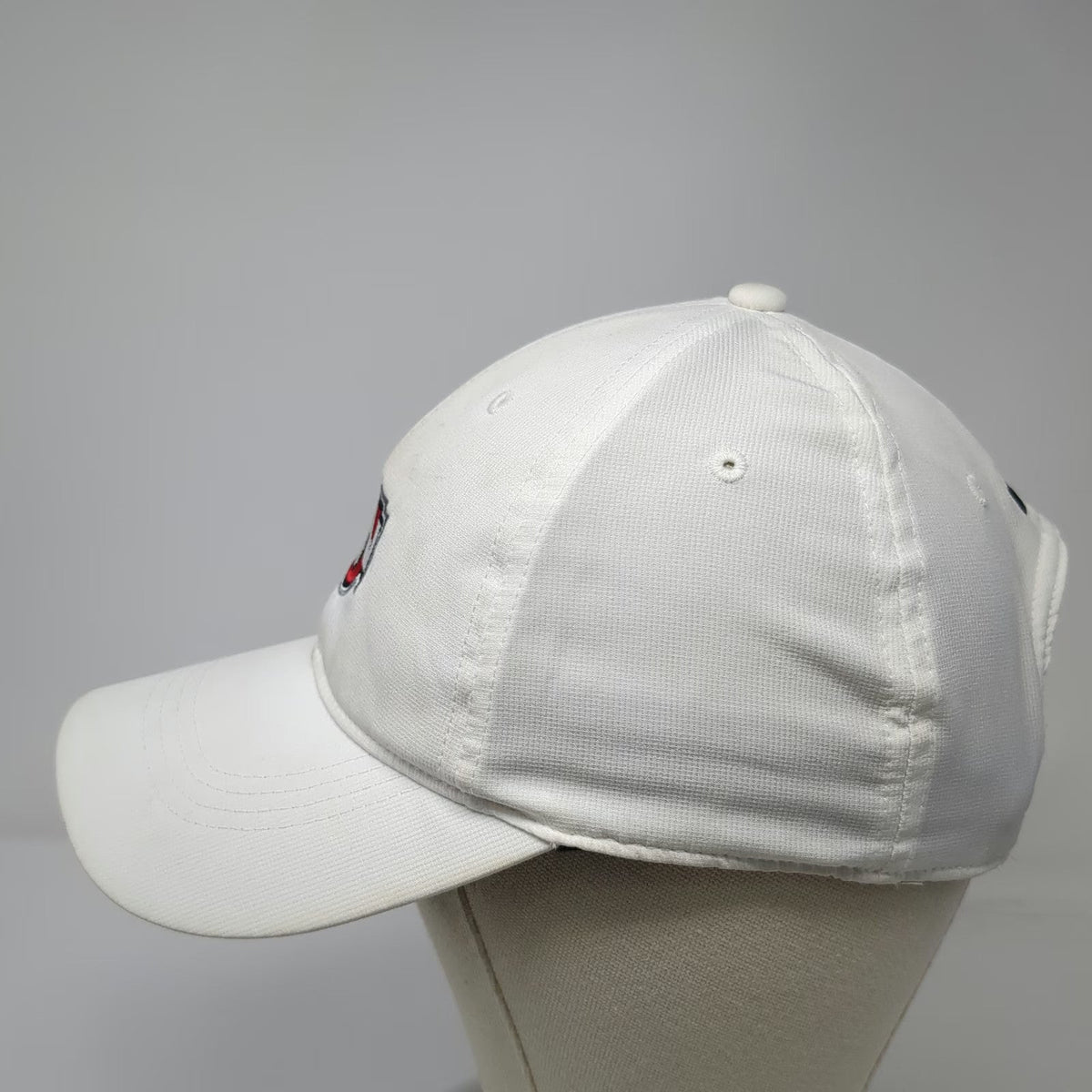 Nike Northwest Nazarene Nighthawks NCAA White One Size Cap Hat Swoosh Logo