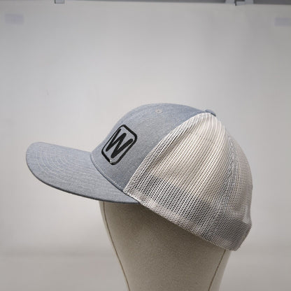 W Ontario OR Snapback Trucker Hat Gray One Size Adjustable Mesh Back Richardson