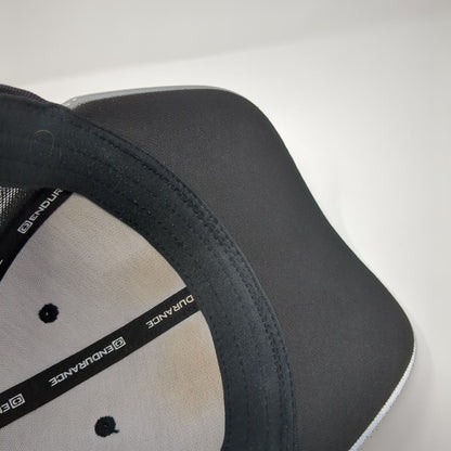 L&L Mechanical Inc. Patch Fitted Mesh Back Trucker Hat Black S/M Ogio