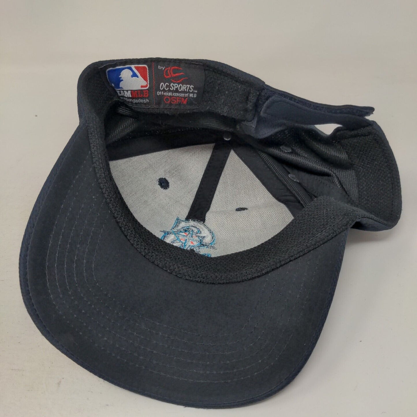 Seattle Mariners Strapback Hat Blue OSFM Embroidered Logo MLB OC Sports