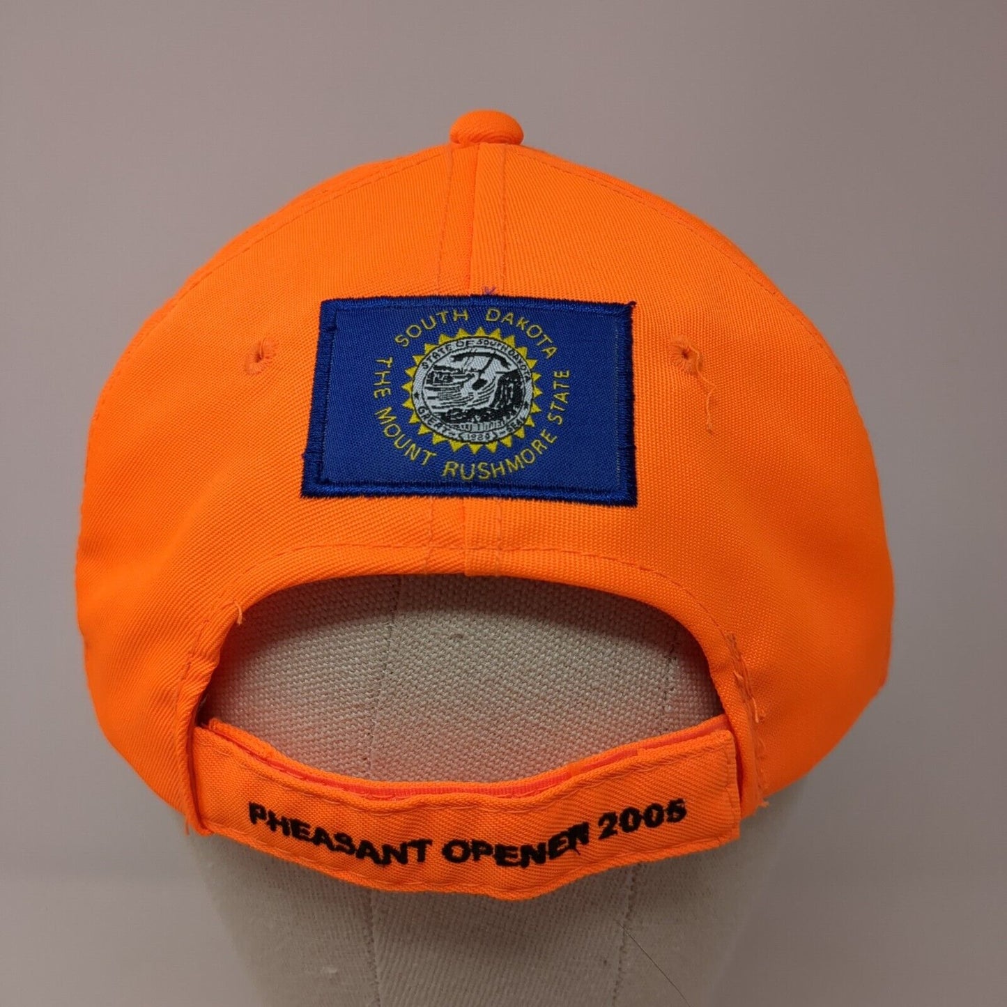 Winchester South Dakota Pheasant Opener 2006 Strapback Hat Orange OS Signatures