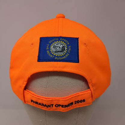 Winchester South Dakota Pheasant Opener 2006 Strapback Hat Orange OS Signatures