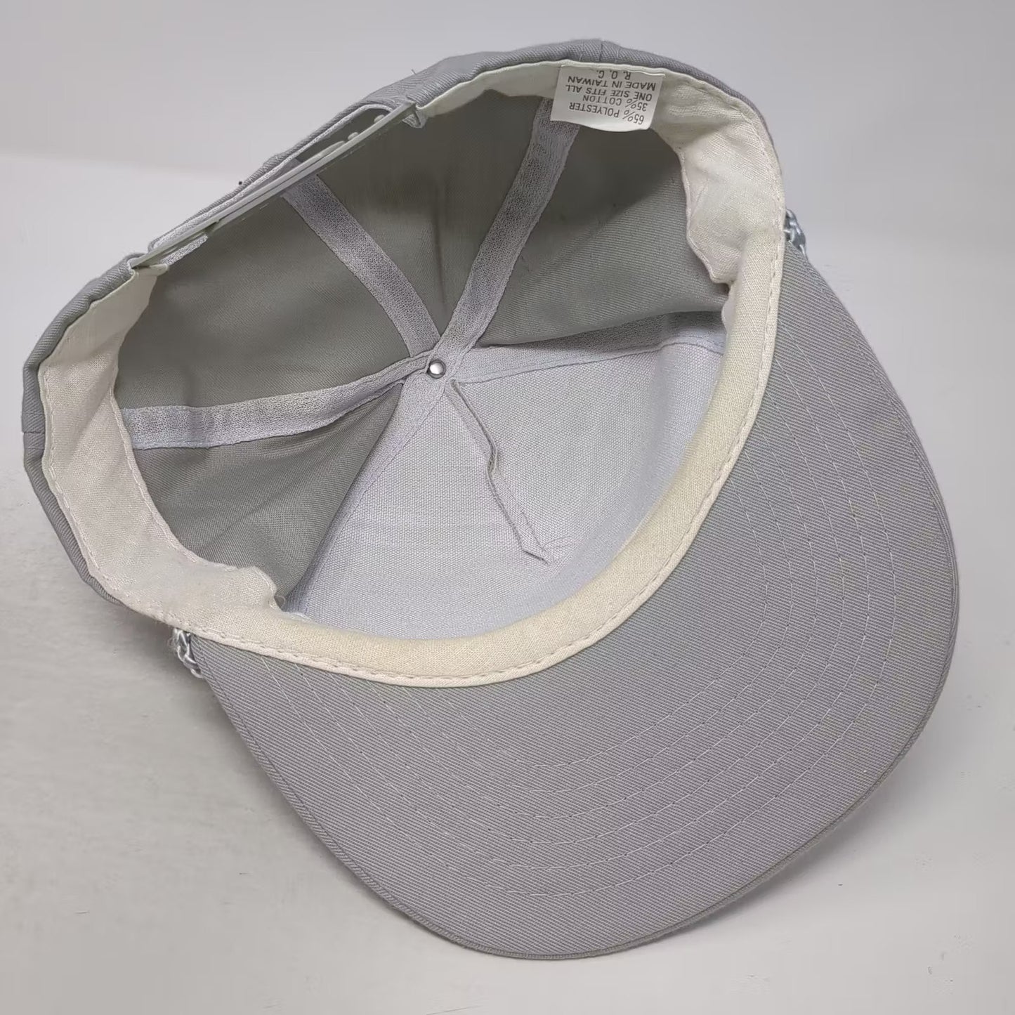 Montana Elk Mountain Scene Gray 5 Panel Snapback Hat OS Adjustable Rope Vintage