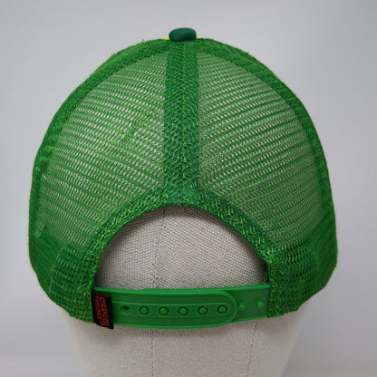 Loungefly Trucker Hat Green Yellow One Size Stranger Things Camp Know Where 85