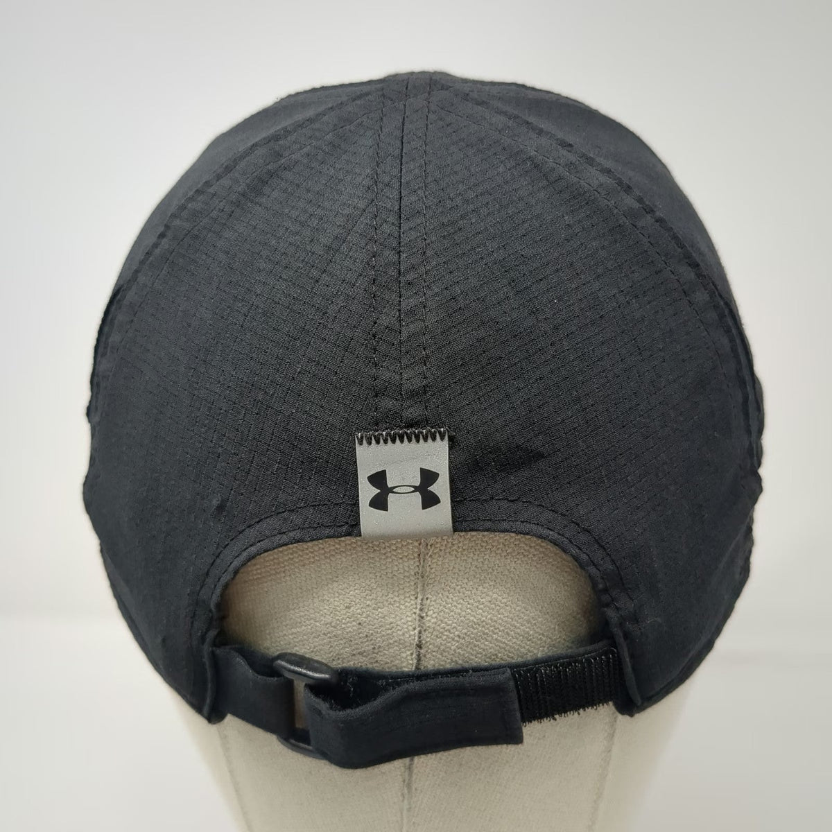 Under Armour Baseball Cap Black One Size Reflective Performance Slideback Hat