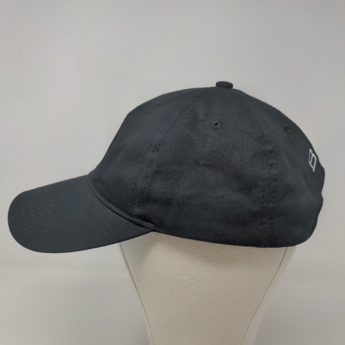 Burlington Beer Company Men's Slideback Hat Black Embroidered Logo