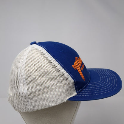 Phoenix Wood Products Snapback Trucker Hat Blue OS Adjustable Mesh Richardson
