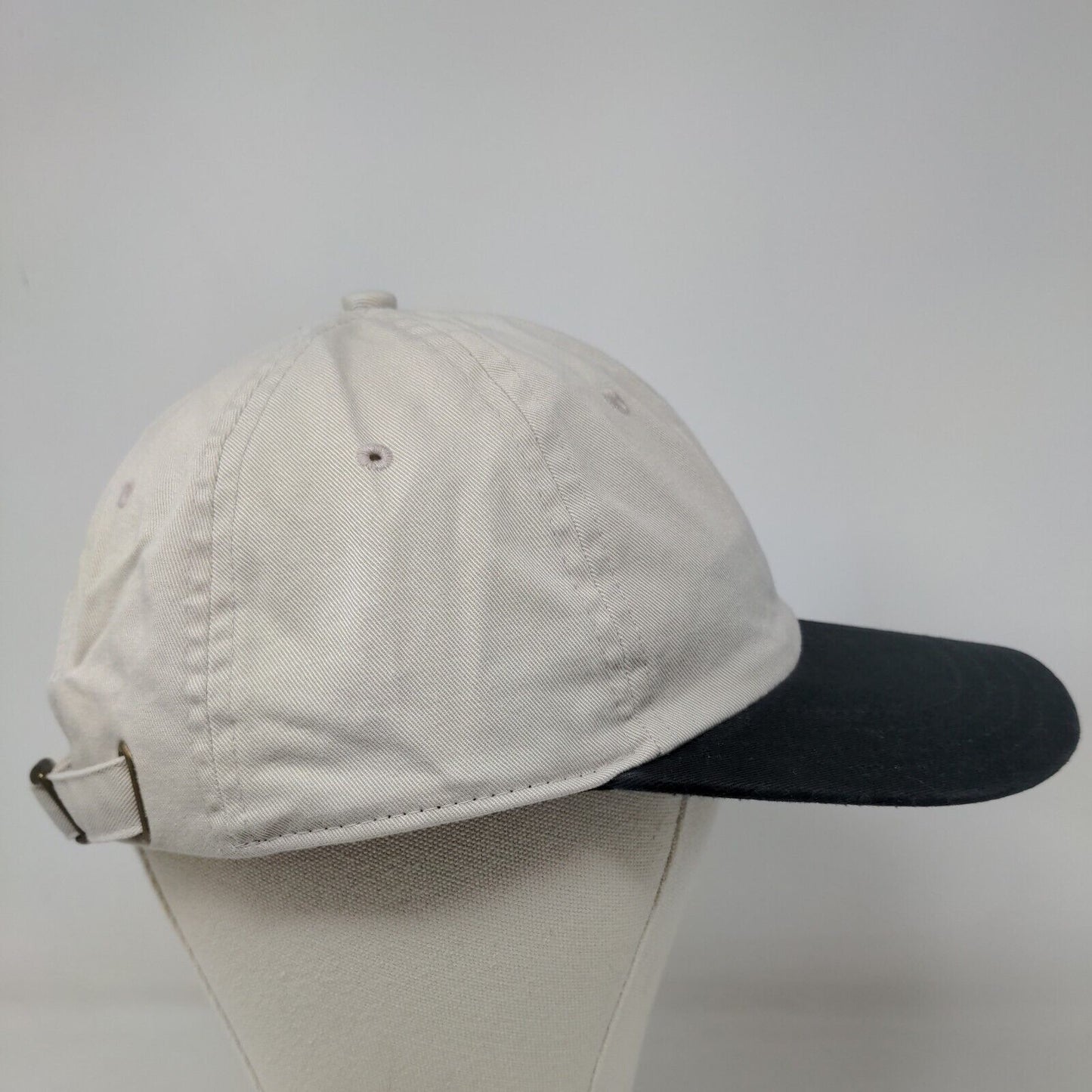 Hyp Men's Slideback Hat Beige OSFA Blank 100% Cotton Adjustable