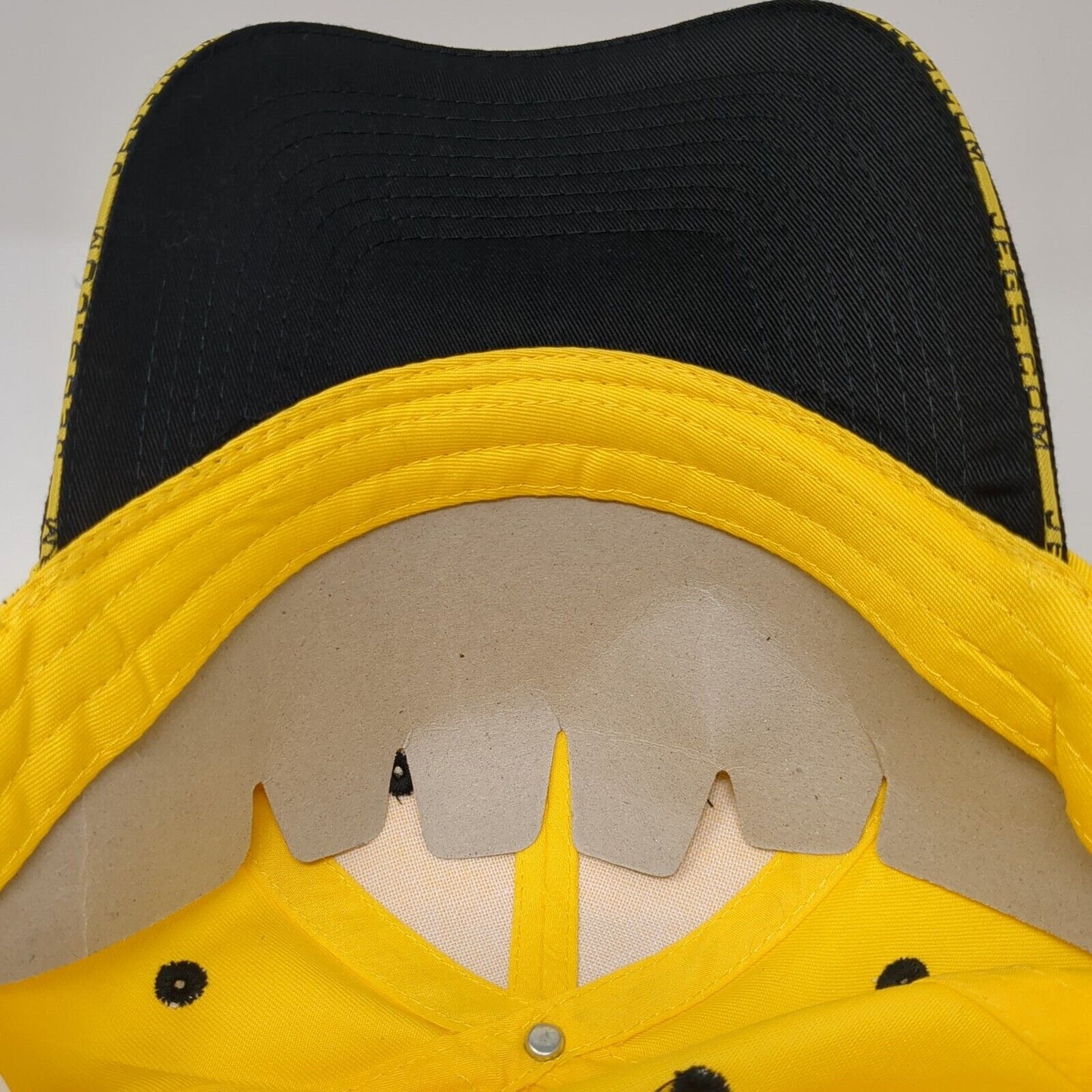 Jegs High Performance Strapback Hat Yellow OSFA Embroidered Colorblock