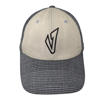 Legacy Fitted Hat Multicolor L/XL Lightweight Houndstooth Vented Holes 6 Panel