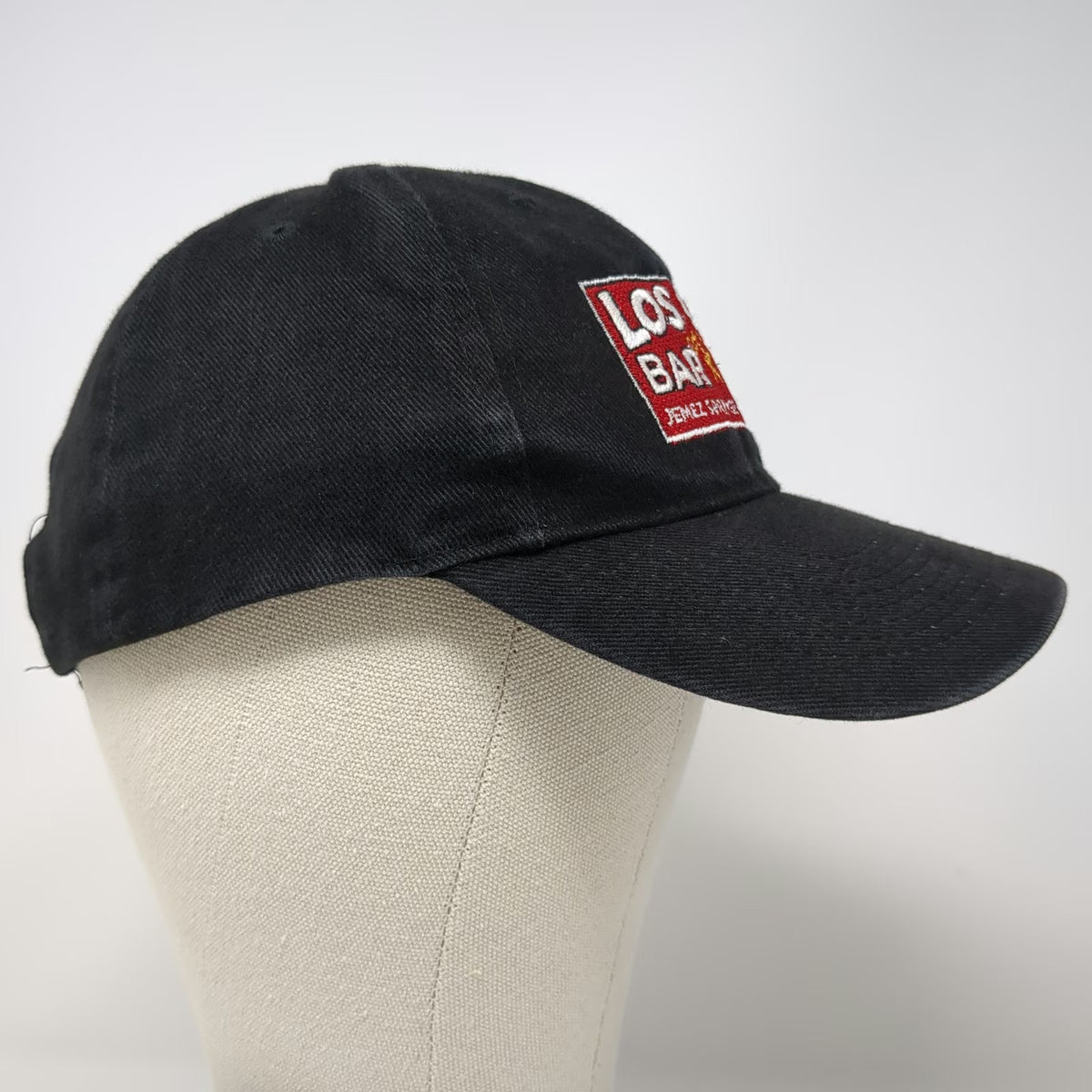 Otto Baseball Cap Black One Size Los Ojos Bar PKG Jemez Springs New Mexico Hat