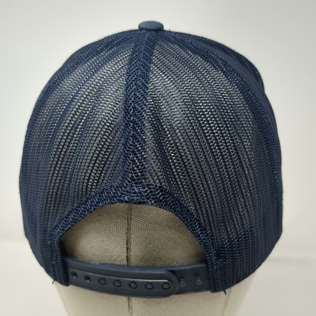 Yupoong Trucker Hat Blue One Size Boise Co-op Market Fresh Local Mesh Snapback