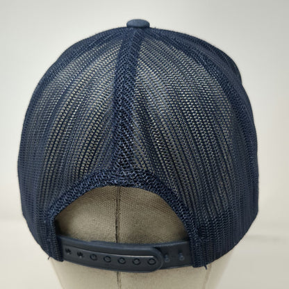 Yupoong Trucker Hat Blue One Size Boise Co-op Market Fresh Local Mesh Snapback