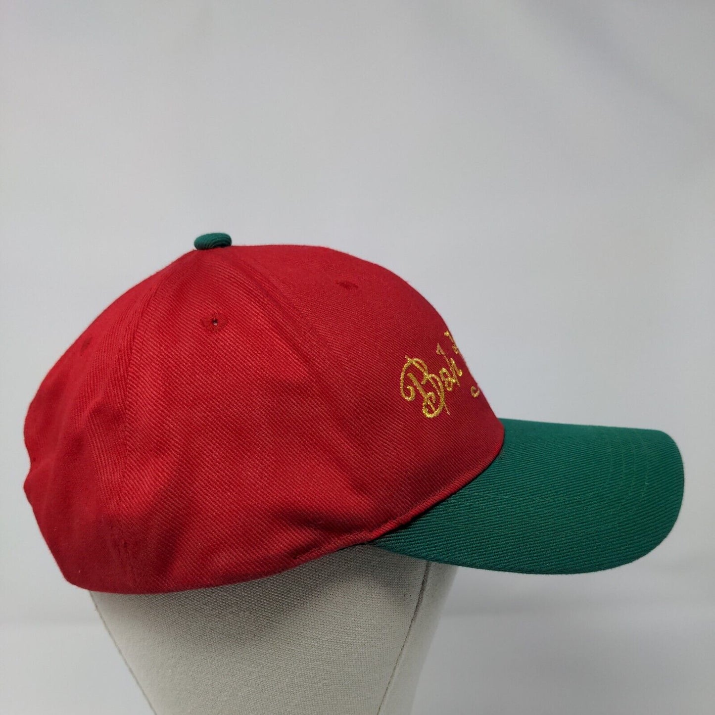 Bah Humbug Adult Snapback Hat Multicolor OSFA Adjustable Embroidered Cotton