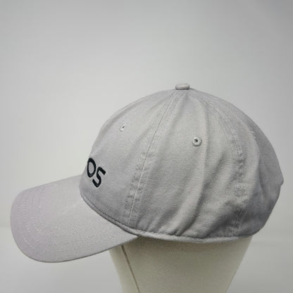 Pukka OOFOS Baseball Cap Gray One Size Adjustable Embroidered Logo Cotton Hat