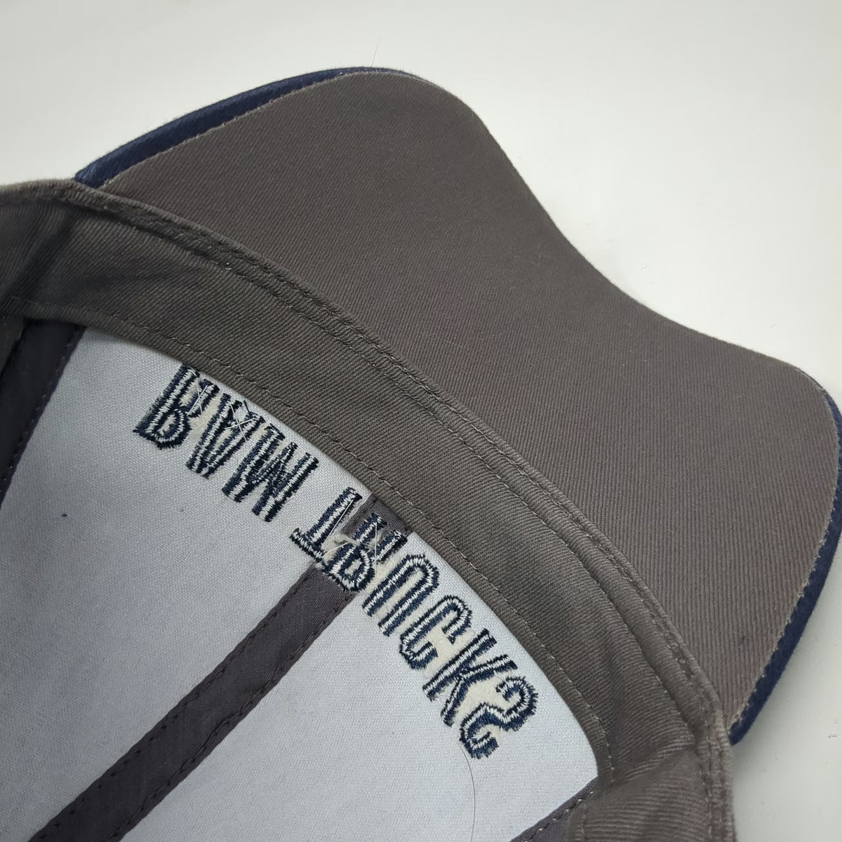 Ram Trucks Blue Gray Mesh Front Baseball Cap Hat One Size Strapback Dodge Mopar