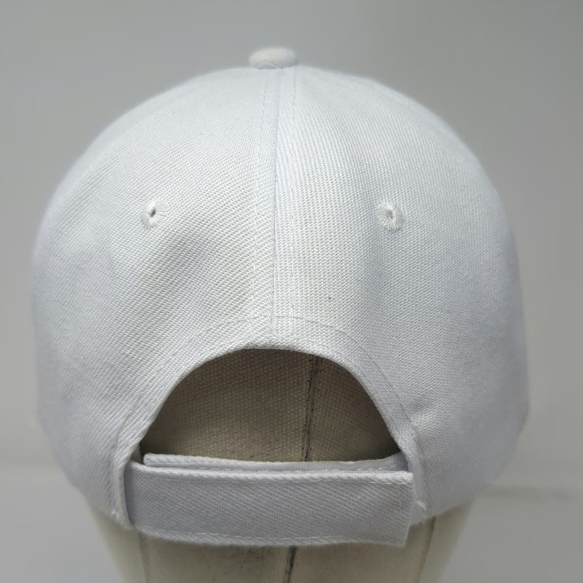 Baseball Cap White One Size Heat & Cool LLC Handshake Strapback Hat Acrylic HVAC