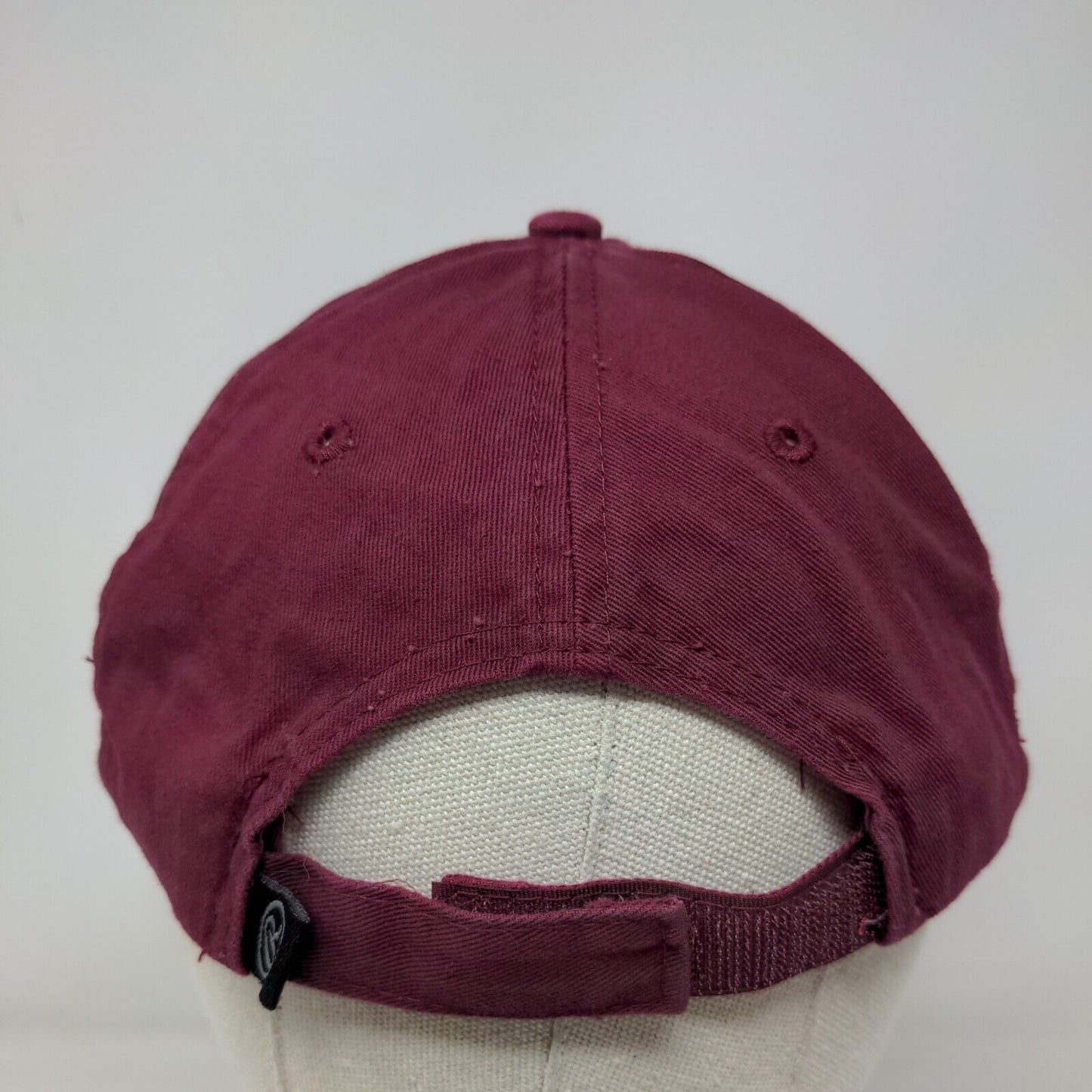Rawlings Strapback Hat Red Large/XL Adjustable 6 Panel Vent Holes Blank