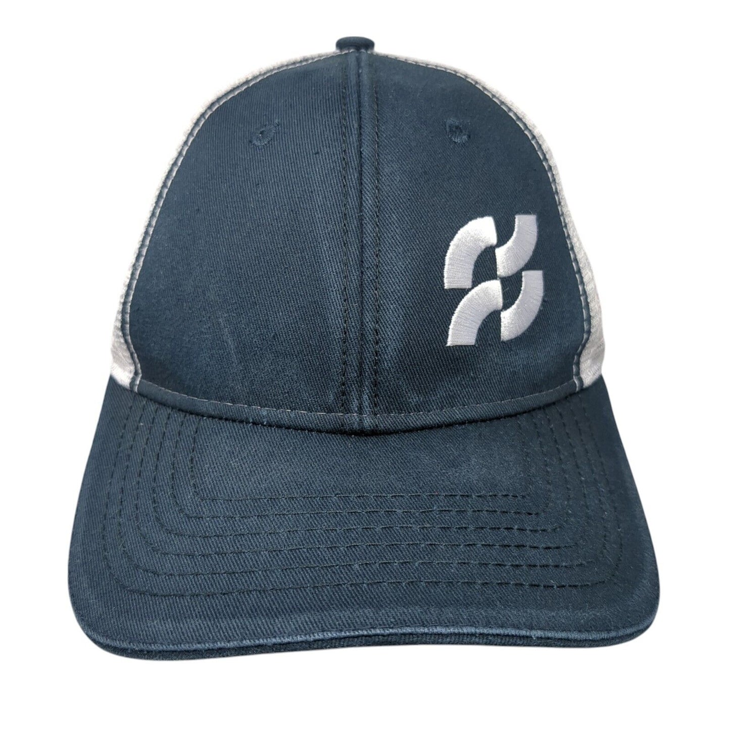 Ferguson Facilities Supply Strapback Trucker Hat Blue OS Adjustable Mesh Back