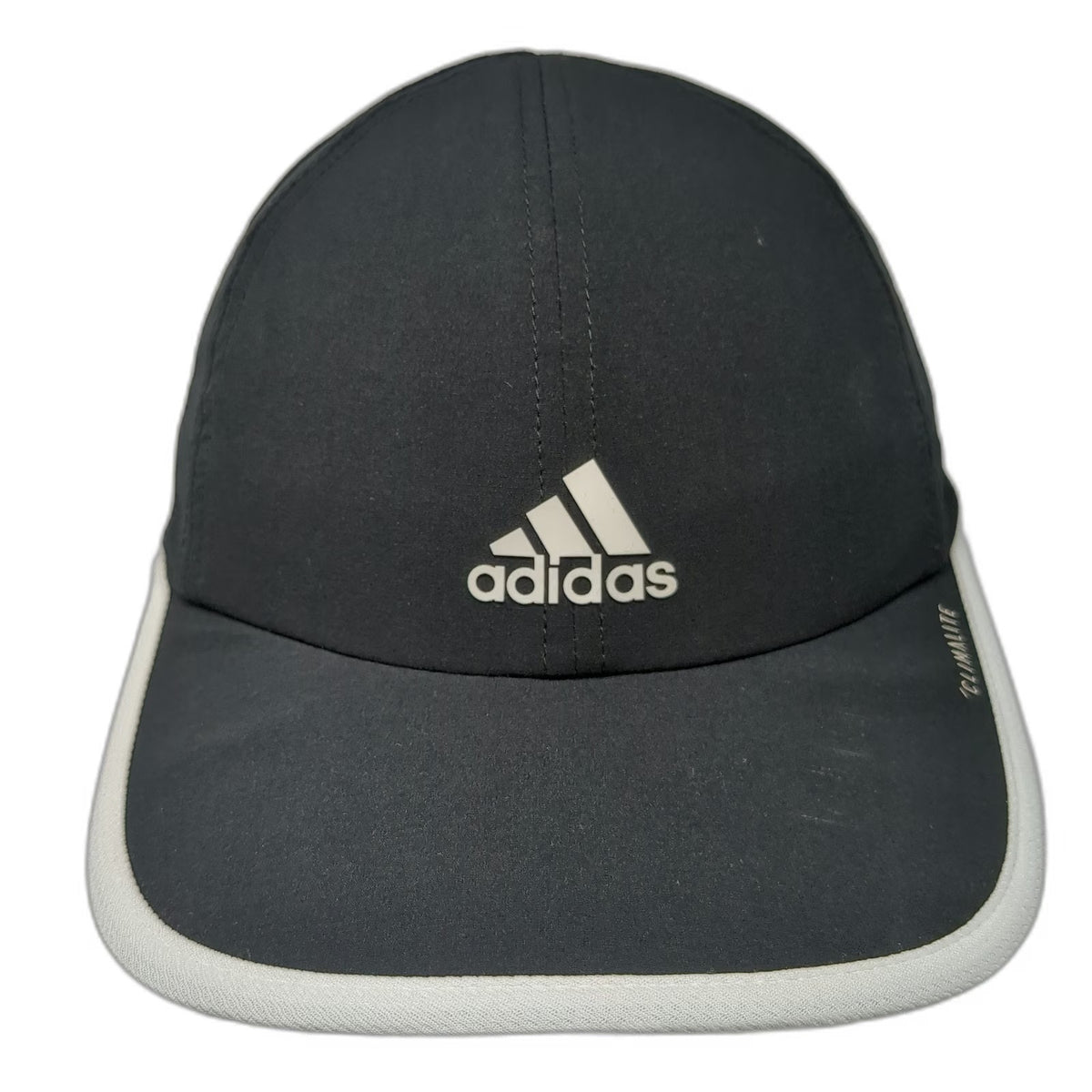 Adidas Baseball Cap Black One Size Climalite Mesh Strapback Athletic Hat Sport