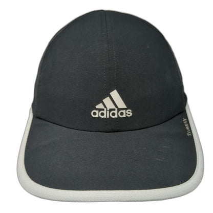 Adidas Baseball Cap Black One Size Climalite Mesh Strapback Athletic Hat Sport