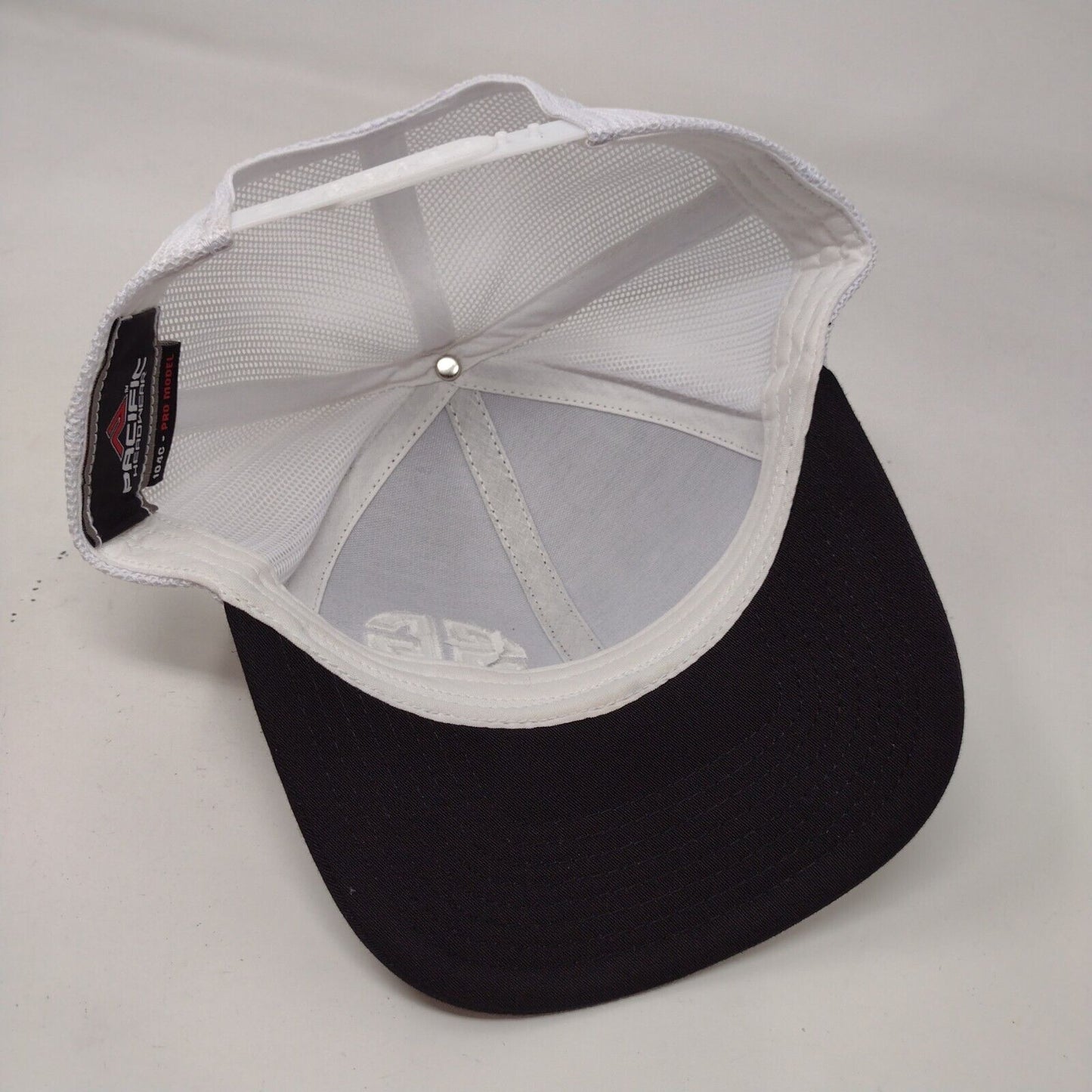 SG Snapback Mesh Back Trucker Hat Black One Size Pacific Headwear