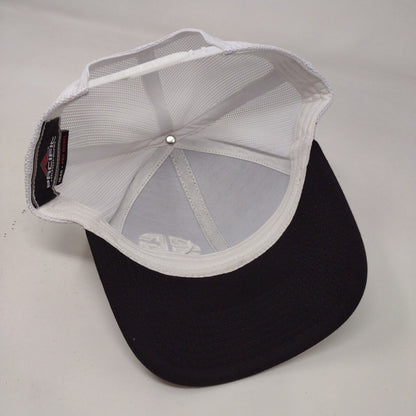 SG Snapback Mesh Back Trucker Hat Black One Size Pacific Headwear