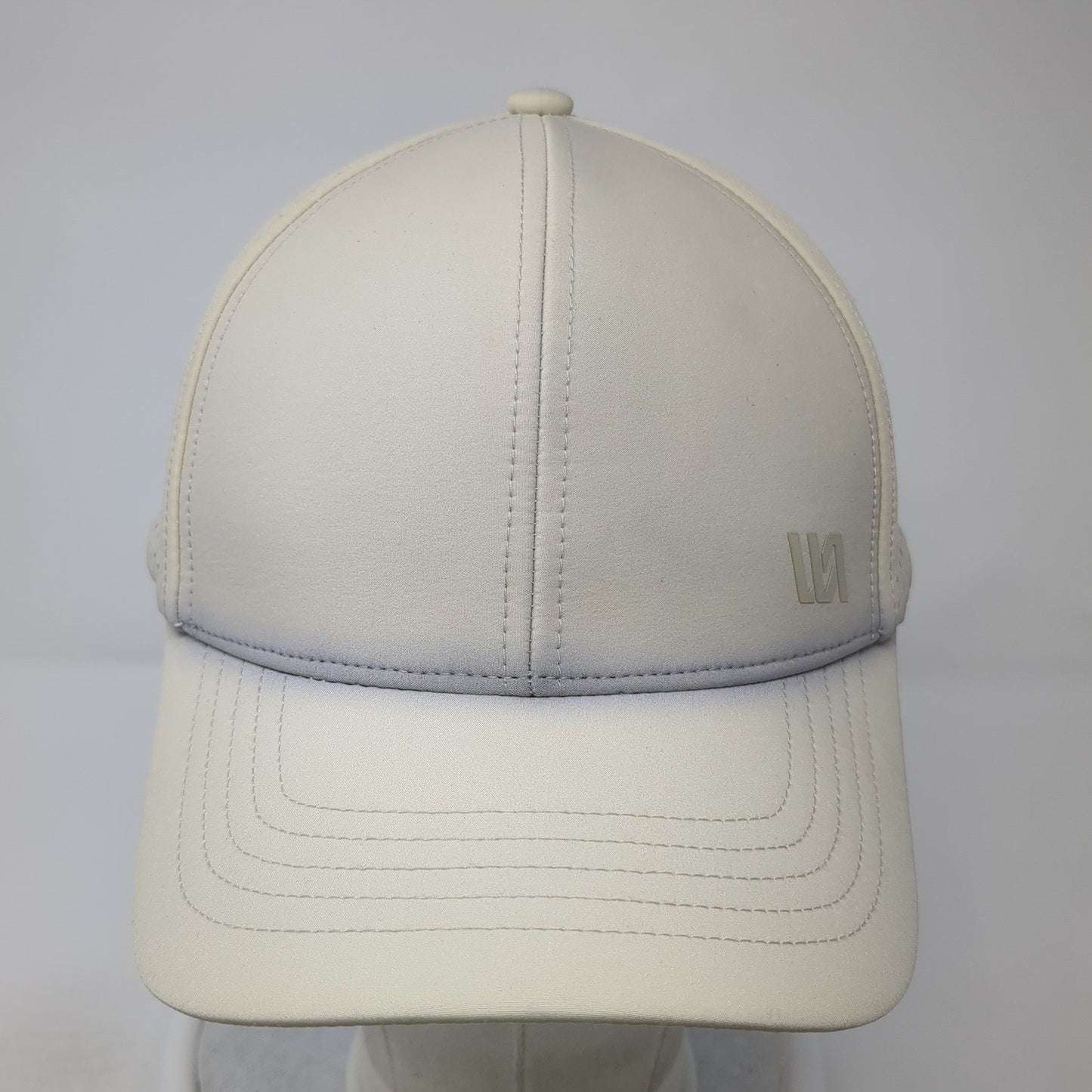 Unbranded Trucker Hat Beige One Size Adjustable Breathable Mesh Back Blank