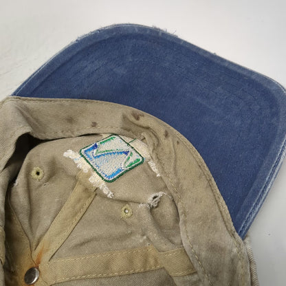Port & Company Baseball Cap Beige Blue One Size Hells Canyon Snake River Hat