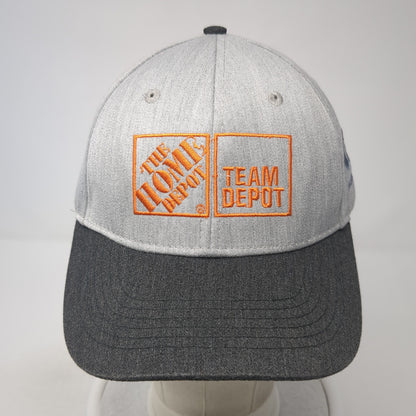 The Home Depot Snapback Hat Gray One Size Adjustable CA Technologies