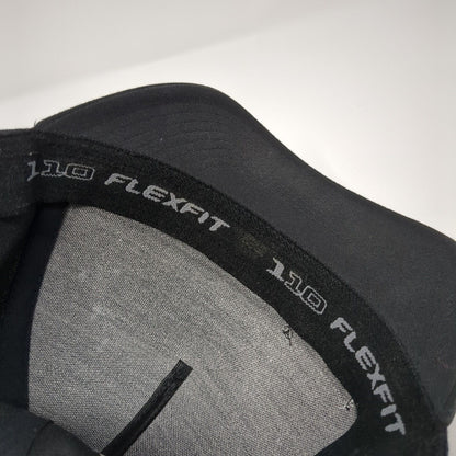 Travis Mathew Snapback Hat Black One Size Striped Flexfit 110 Patch