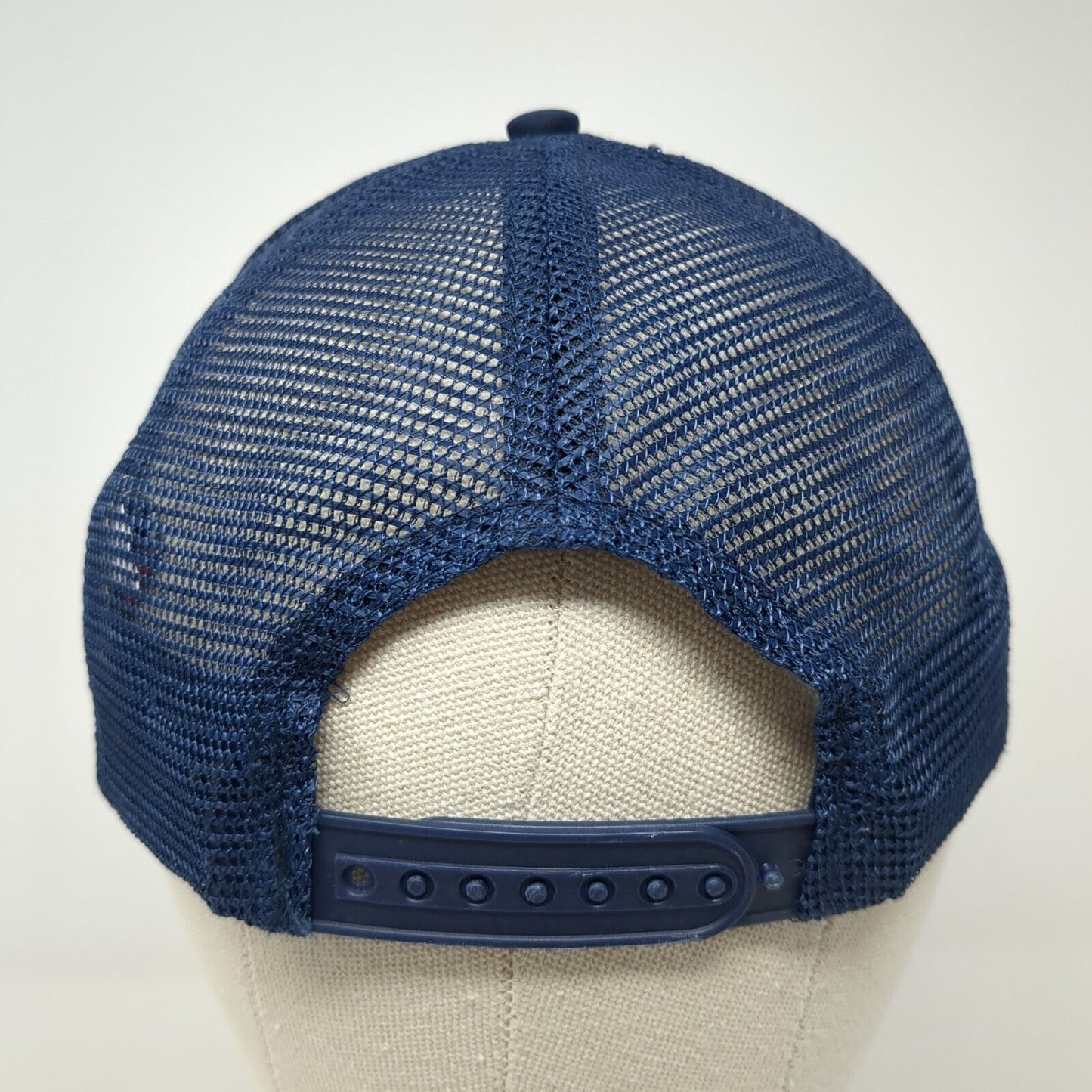 F45 Functional 45 Training Snapback Trucker Hat Blue OS Adjustable Mesh Back