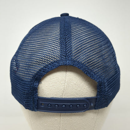 F45 Functional 45 Training Snapback Trucker Hat Blue OS Adjustable Mesh Back