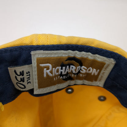 The Coeur d'Alene Slideback Hat Yellow One Size Adjustable Richardson